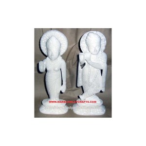 Makrana-estatua de mármol Radha Krishna - Product Image 3