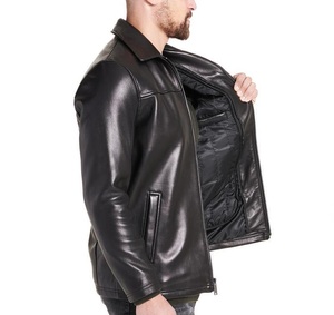 Veste en cuir souple de qualité supérieure pour homme Confort robuste Conçu pour les vêtements de sport élégants pour les motards - Product Image 6