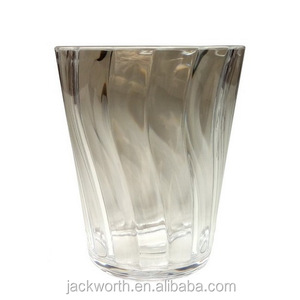 Break-resistant Acrylic Plastic <b>Tumbler</b> for Party Use Modern Wave Design - Product Image 5