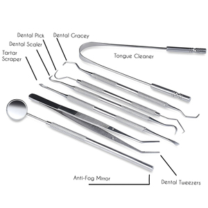 2025 Ultimate Dentist Prepared 7 Tools Deluxe Kit Dental Floss Gum Floss Palillos de dientes Kit de higiene dental Set Instrumentos dentales - Product Image 3
