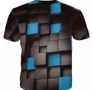 New Black Block Design <span class=keywords><strong>T</strong></span>-Shirt cotone <span class=keywords><strong>T</strong></span>-Shirt da uomo stampa estate uomo 100% cotone Casual Logo doganale imballaggio personalizzato a buon mercato vuoto - Product Image 3