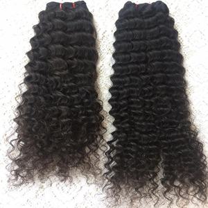 High Quality South Indian Remy Virgin Human <b>Hair</b> <b>Extensions</b> Unprocessed <b>Curly</b> Weave - Product Image 4