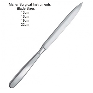 Cuchillas para Amputación de 13cm, 16cm, 19cm, 22cm, Acero Inoxidable, Manuales, Certificación CE, Alta Calidad, Mahersi Pakistán, Venta al Por Mayor - Product Image 1