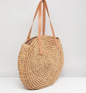 กระเป๋าผ้าทอปักสองหูจับกระเป๋าช้อปปิ้งทำด้วยมือแบบทันสมัยสำหรับฤดูร้อน - Product Image 1