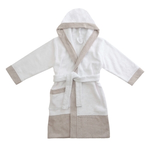 Nuevo último diseño de buena calidad bata de baño para niños en 100% algodón orgánico exportador en la India - Product Image 3