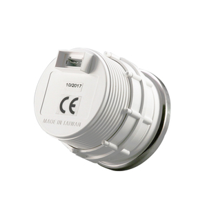 Jauge de pression d'huile blanche et ambre rétroéclairée par LED de 52mm avec balayage à 270 degrés IP67 pour une utilisation universelle de voiture/camion - Product Image 3