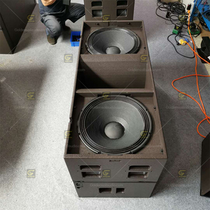 KS28 Double 18'' Inch Bass <strong>Speaker</strong> <strong>Box</strong> DJ Active Outdoor Neodymium 1000W Power Amplifier Professional Audiosystem ACTPRO - Product Image 4