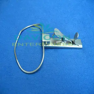 MCLVOR MOUTH GAG WITH REMOVABLE BOW FOR REPLACE MENT OF RUBBER