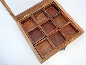Vintage Look Wooden Spice <b>Box</b> |Spice Rack Holder|<b>Masala</b> Dabba|Container - Product Image 3
