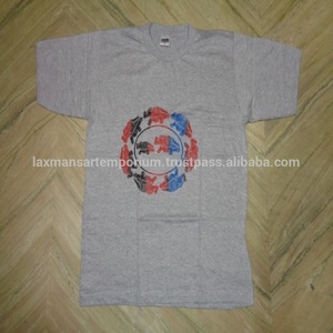 Nouveaux modèles hindous de style de mode tendance T-shirts en coton imprimé pour hommes en gros de l'Inde - Product Image 6