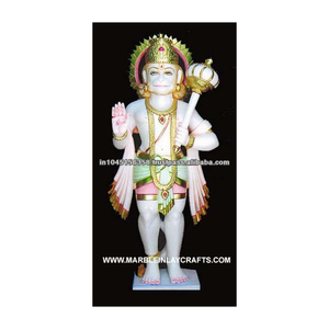รูปปั้นฮานูมาณจากหินอ่อน - Product Image 1