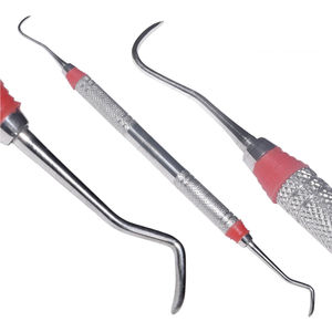 Thép Không Gỉ Nha Khoa Cấy Ghép Xương Nevi 1 Nội Thất Scaler Hollow Xử Lý Jacquette Liềm Scaler U <span class=keywords><strong>15</strong></span>/30 Cụ CE Phê Duyệt - Product Image 2