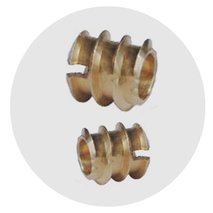 น็อตเสียบช่องใส่ไดรฟ์ทองเหลือง - Product Image 1