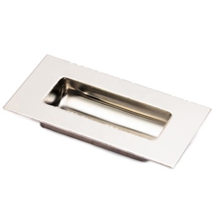 Tirador de Puerta de Armario de Cocina y Maquinaria HP-002, Oculto, Empotrado, de Acero Inoxidable para Cajones - Product Image 1