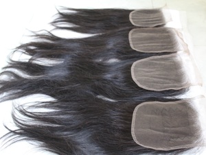 Cheveux raides de bébé brut avec fermeture en dentelle HD 5x5 de meilleure qualité - Product Image 4