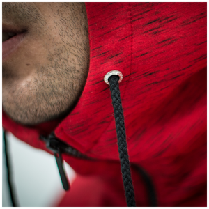 Sweat à capuche de gymnastique à fermeture éclair intégrale pour hommes Superior Fit Modern Design Activewear Custom Comfortable for Spring Season Plain Dyed Technics - Product Image 4