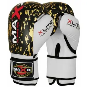 MAYA Rex Leather Elite Boxing Gloves Training Sparring Punching kickboxing Muay Thai Fighting Bag Mitts