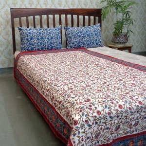 Vente directe du fabricant ! Couette Kashida en coton doux, imprimée à la main, taille double, nouvelle arrivée - Product Image 3