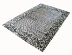 Alfombra Moderna Hecha a Mano de Pelo Cortado, 100% Lana, Estilo Indio, Decoración de Interiores, Técnicas de Tejido, Base Antideslizante, para Hogar y Hotel - Product Image 2