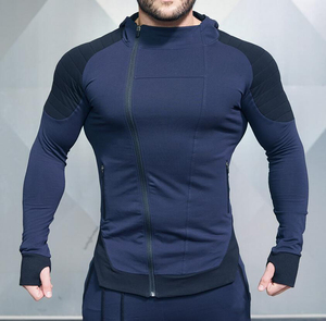 Rash guard type hommes sport gym Sweat à capuche respirant - Product Image 2