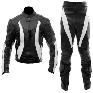 Somptueux Style Ninja Costume En Cuir de Moto - Product Image 3