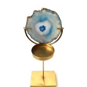 Belle lampe de thé décorative pour la maison avec agate - Product Image 2