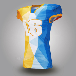 Uniforme de fútbol americano, camiseta de entrenamiento con logotipo personalizado, ropa de equipo de fútbol - Product Image 3