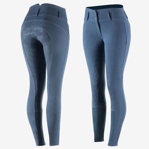 Shemax 2024 Custom New Design <b>Equestrian</b> Clothing Manufacturers Dry Fit High Women's Active Silicone Grip Full Seat Breeches - Product Image 3