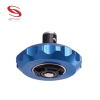 Llave de Trinquete de Acero al Cromo Vanadio de Alta Calidad de Taiwán, 1/4'' CR-V, 30 lb-pie de Torque Máximo, Capacidad de Mordaza de 1 1/4, Certificación ISO