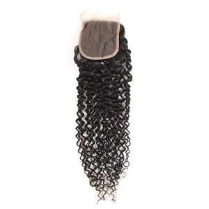 Muestra gratis 9A grado cabello humano indio paquete rizado <span class=keywords><strong>rizos</strong></span> con cierre frontal - Product Image 6