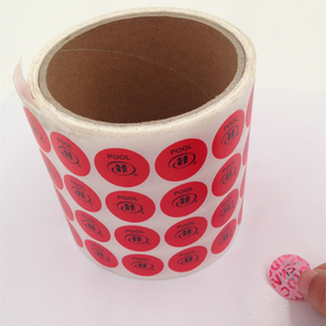 China alta calidad producto nuevo rollo de seguridad personalizadas tamper evident pegatina holográfica etiquetas pegatinas etiq - Product Image 4