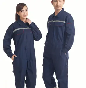 Coverall Workshop Working Pant Type Cotton Material Stylish Good canvas Fabric All Color Apron fire Proof Pant Shirt Set