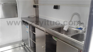 Collation Machine À Glace Frite Crème Rouleau Fourgonnettes Alimentaire/Chine Usine De Vélos/Friteuse Mobiles Panier Alimentaire - Product Image 3