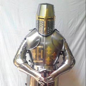 Hermoso diseñador hecho a mano armadura traje modelo único estilo náutico INAM artesanías latón pulido Metal para regalos de negocios - Product Image 3