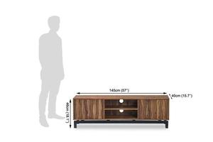 Meuble TV moderne en bois massif MADWAY pour salon - Product Image 2