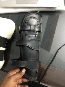 Botas de doma de caballo Tondon de tela botas de cepillado de caballos disponibles en todos los tamaños y personalización de colores - Product Image 5