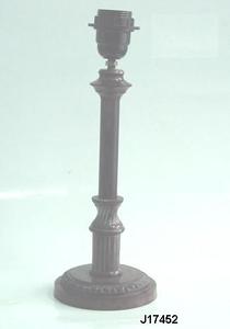 ฐานรองจานทรงกลมทำจากทองเหลืองพร้อมโคมไฟตั้งโต๊ะสายไฟ - Product Image 4