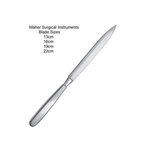 Cuchillas para Amputación de 13cm, 16cm, 19cm, 22cm, Acero Inoxidable, Manuales, Certificación CE, Alta Calidad, Mahersi Pakistán, Venta al Por Mayor - Product Image 5