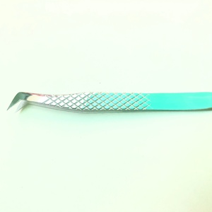 Pinza para Pestañas de Acero Inoxidable Ecológica con Acabado Espejo, Mega Volumen, Sostenible, con Etiqueta Privada - Product Image 2