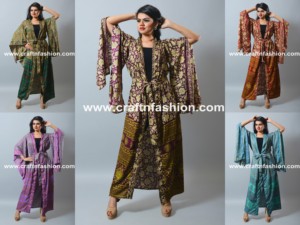 Vestido playero para mujer, Kimono de seda a la moda, cárdigan de seda con diseño Floral, traje de baño para mujer - Product Image 3