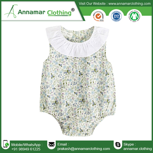 Pelele de manga corta para bebé, ropa de tela tejida - Product Image 3