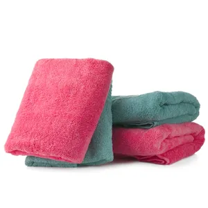 Solid Color Bath <b>Towels</b> <b>Set</b> 100% Recycled Cotton Bath <b>Towels</b> Soft Eco-Friendly Bath <b>Towels</b> at Best Price - Product Image 1