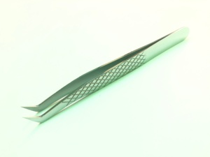 Pinza para Pestañas de Acero Inoxidable Ecológica con Acabado Espejo, Mega Volumen, Sostenible, con Etiqueta Privada - Product Image 3