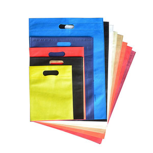 Vente en gros de sacs à provisions promotionnels respectueux de l'environnement personnalisés non tissés coupés pour les consommateurs soucieux de l'environnement - Product Image 5