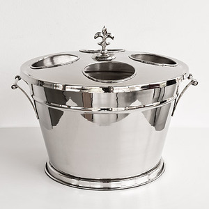 Seau à glace en métal / Refroidisseur à vin / Bac à glace - Product Image 2