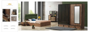 Brillant Linda Wooden Extendable Cooling <b>Bedroom</b> <b>Set</b> - Product Image 4