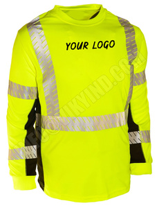 Venta al por mayor, ropa de trabajo Hi-Vis Safety 100% poliéster sudadera chaqueta reflectante - Product Image 4