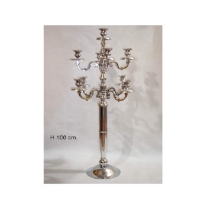 Candelabros decorativos Fancy 9 Lite aspecto Premium lujo real estilo único bodas elegantes candelabros de pie pieza central - Product Image 3