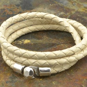 Handmade Magic Multi Wrap Leather <b>Bracelet</b>, Men Women Wrap <b>Bracelet</b> - Product Image 1