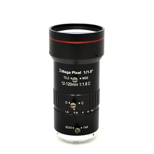 12-120毫米10倍变焦变焦1/1.8英寸C安装镜头3MP F1.8闭路电视镜头专业工业机器视觉镜头SL-C12120-3MP